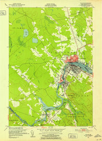 Calais 1949 topographic map thumbnail