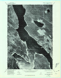 Caribou Lake North 1978 topographic map thumbnail
