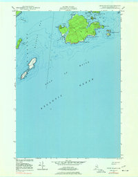 Cross Island 1949 topographic map thumbnail