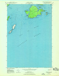 Cross Island 1949 topographic map thumbnail