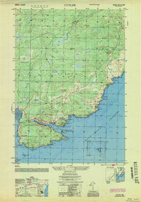 Cutler 1953 topographic map preview