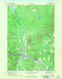 Dixfield 1968 topographic map thumbnail