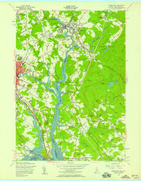 Dover East 1956 topographic map thumbnail