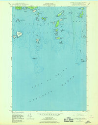 Drisko Island 1948 topographic map thumbnail