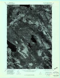 East Carry Pond 1979 topographic map thumbnail