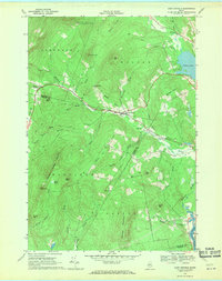 East Dixfield 1968 topographic map thumbnail