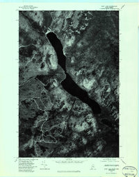 East Lake 1976 topographic map thumbnail