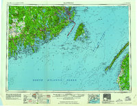 Eastport 1961 topographic map thumbnail