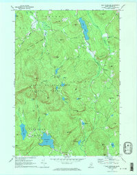 East Stoneham 1970 topographic map thumbnail