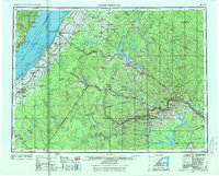 Edmundston topographic map thumbnail