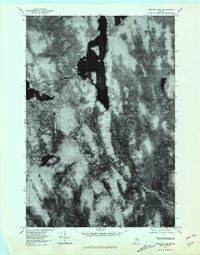 Endless Lake 1978 topographic map thumbnail