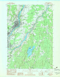 Fairfield 1982 topographic map thumbnail