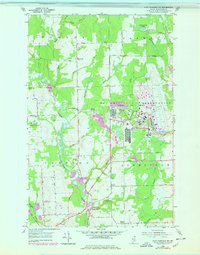 Fort Fairfield NW 1953 topographic map thumbnail