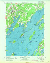 Freeport 1957 topographic map thumbnail