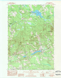 Garland 1983 topographic map thumbnail
