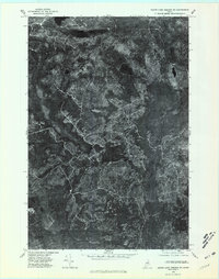 Grand Lake Seboeis SE topographic map thumbnail