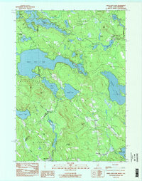 Great East Lake 1983 topographic map thumbnail
