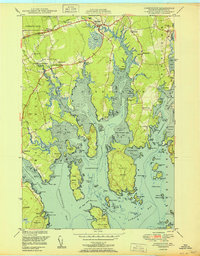 Harrington 1951 topographic map thumbnail