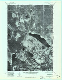 Harrington Lake 1978 topographic map thumbnail