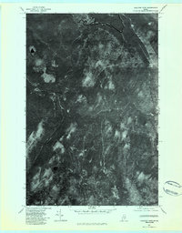 Houlton Pond 1977 topographic map thumbnail