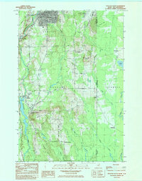 Houlton South 1984 topographic map thumbnail