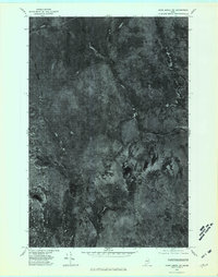 Howe Brook NE topographic map thumbnail