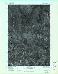 Howe Brook SE topographic map thumbnail