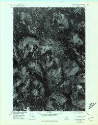 Island Falls NE topographic map thumbnail