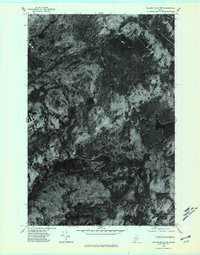 Island Falls NW topographic map thumbnail