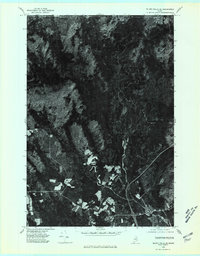 Island Falls SE topographic map thumbnail