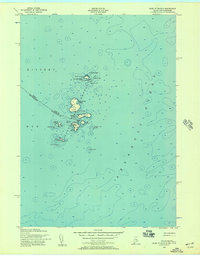 Isles of Shoals 1956 topographic map preview