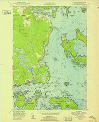 Jonesport 1951 topographic map thumbnail