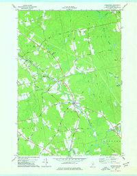 Kenduskeag 1977 topographic map thumbnail