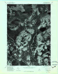 Kennebago 1977 topographic map thumbnail