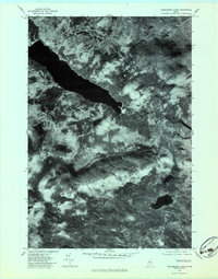 Kennebago Lake 1977 topographic map thumbnail