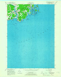 Kennebunkport 1956 topographic map thumbnail