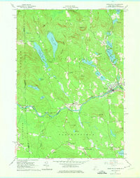 Kezar Falls 1964 topographic map thumbnail