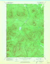 Kibby Mountain 1970 topographic map thumbnail