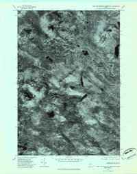 King and Bartlett Mountain 1977 topographic map thumbnail
