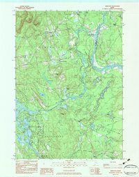 Limington 1983 topographic map thumbnail