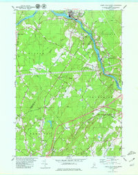 Lisbon Falls South 1979 topographic map thumbnail