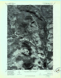 Little Kennebago Lake 1977 topographic map thumbnail