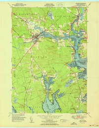 Machias 1951 topographic map thumbnail