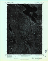 Mattawamkeag Lake NW topographic map thumbnail