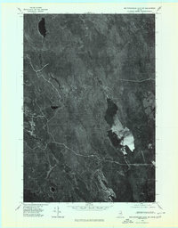 Mattawamkeag Lake SW 1975 topographic map thumbnail