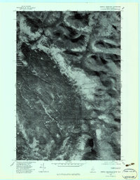 Merrill Mountain 1977 topographic map thumbnail