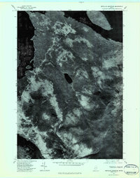 Metallak Mountain 1977 topographic map thumbnail