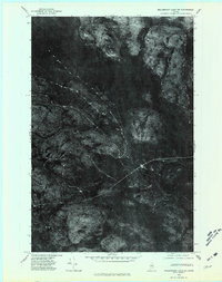 Millinocket Lake NE topographic map thumbnail