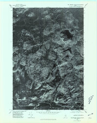 Millinocket Lake NW topographic map thumbnail