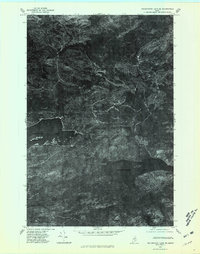 Millinocket Lake SE topographic map thumbnail